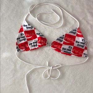 forever 21 coca cola bikini top